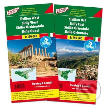 Sizilien West+Sizilien Ost (1:150 000)