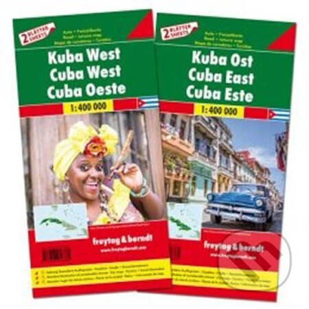 Kuba West und Ost 1:400 (set 2 mapy)