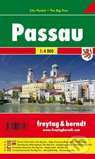 Passau 1:4T/kapesní plán města