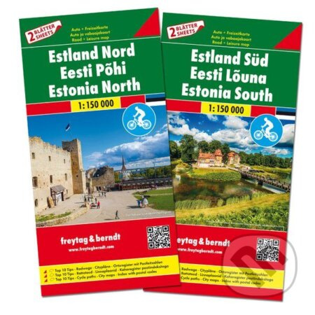 Estland Nord+Estland Süd (1:150 000)