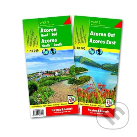 Azoren set 1:50 000 / 2 tutistické mapy