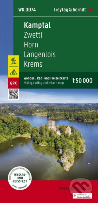 Kamptal 1:50 000 / turistická a cykloturistická mapa - kniha z kategorie Mapy Evropy
