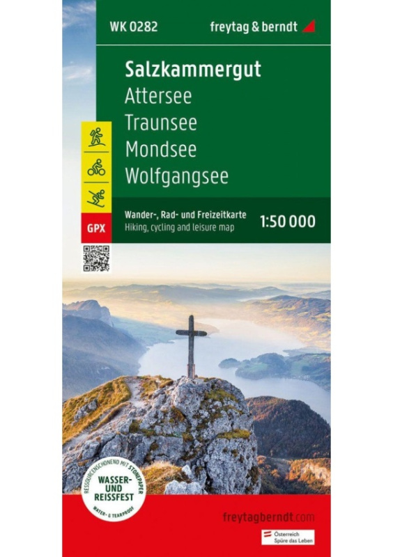 Solná komora 1:50 000  / turistická a cykloturistická mapa Freytag-Berndt und Artaria KG