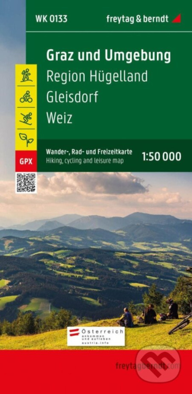 Graz a okolí 1:50 000 / turistická a cykloturistická mapa