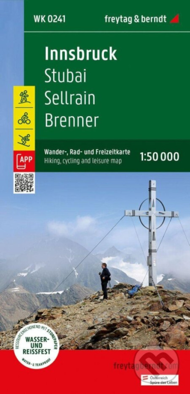Innsbruck 1:50 000 / turistická a cykloturistická mapa