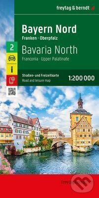 Severní Bavorsko 1:200 000 / automapa + volnočasová mapa
