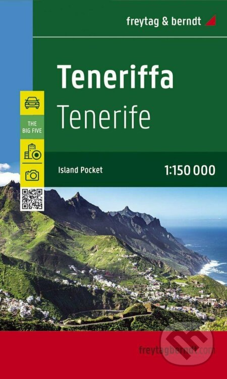 Tenerife kapesní lamino 1:150 000 / Teneriffa, Straßenkarte 1:150 000