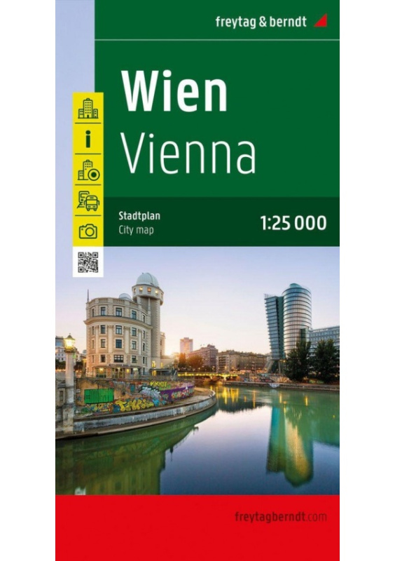 Vídeň 1:25 000 / plán města Freytag-Berndt und Artaria KG