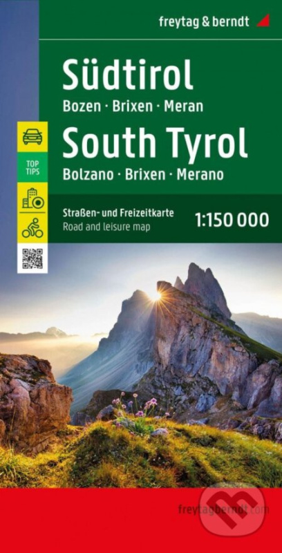 Jižní Tyrolsko 1:150 000 / automapa