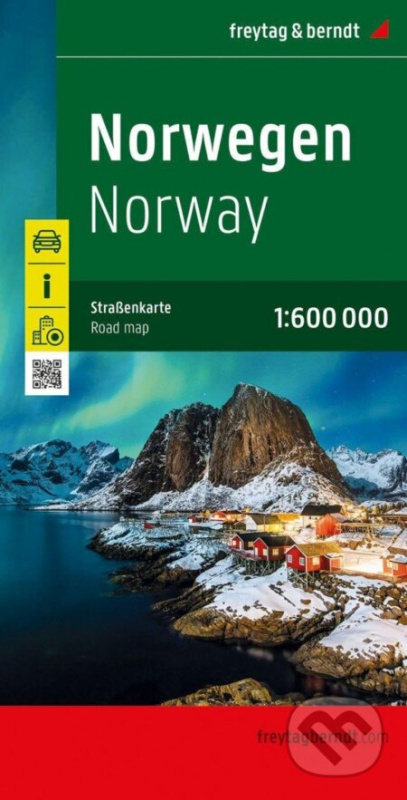 Norsko / Norwegen 1:600 000 automapa