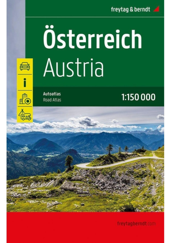 Rakousko Super Touring / autoatlas 1:150 000 Freytag-Berndt und Artaria KG