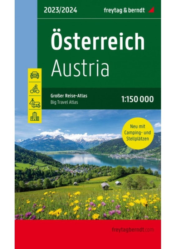 Rakousko 1:150 000 / autoatlas Freytag-Berndt und Artaria KG
