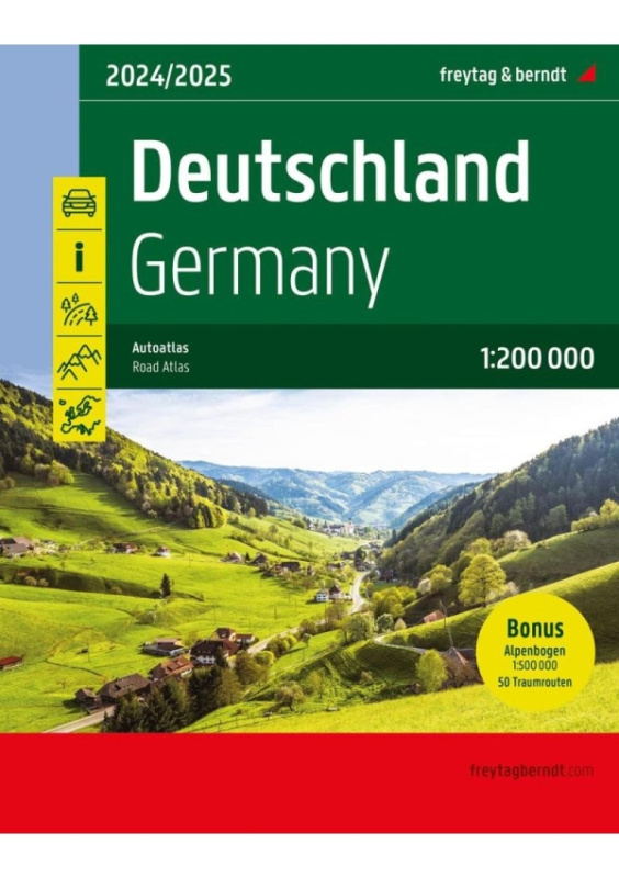 Německo 1:200 000 / autoatlas FREYTAG-BERNDT, spol. s r.o.
