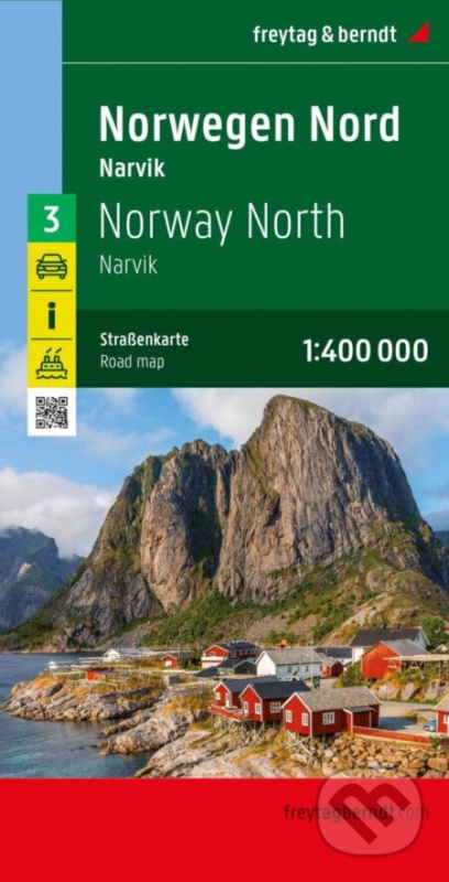 Norsko sever 1:400 000 / automapa