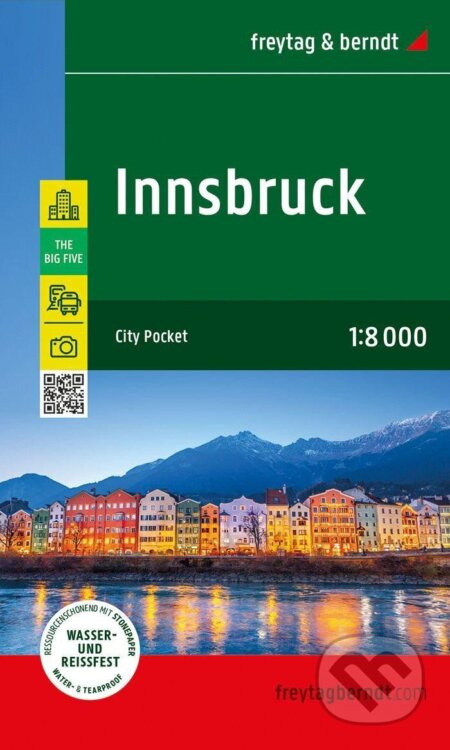 Innsbruck 1:8 000 (kapesní mapa města) - kniha z kategorie Mapy Evropy