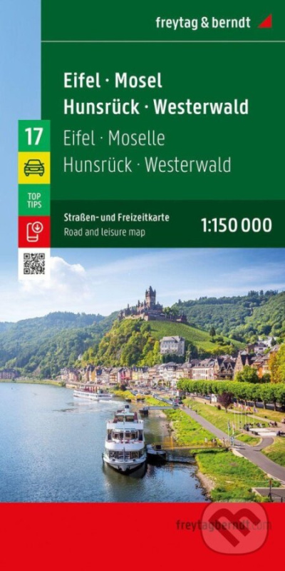 Eifel - Moselle - Hunsrück - Westerwald 1:150 000 / automapa + rekreační mapa