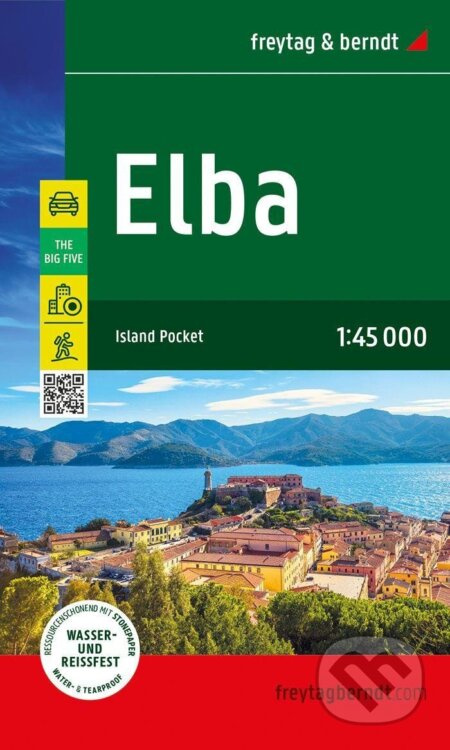 Elba 1:45 000 / silniční a rekreační mapa - kniha z kategorie Mapy Evropy