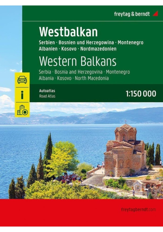 Západní Balkán 1:150 000 / autoatlas FREYTAG-BERNDT, spol. s r.o.