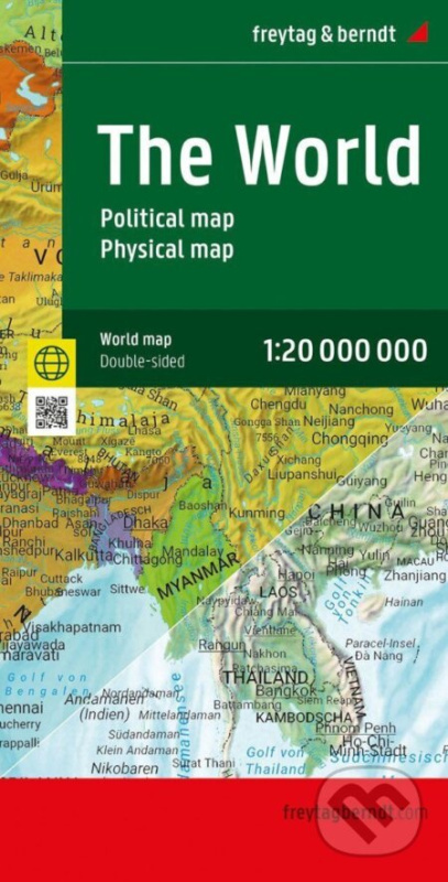 Mapa světa 1:20.000.000 / politická, fyzická (mezinárodní verze) - kniha z kategorie Mapy