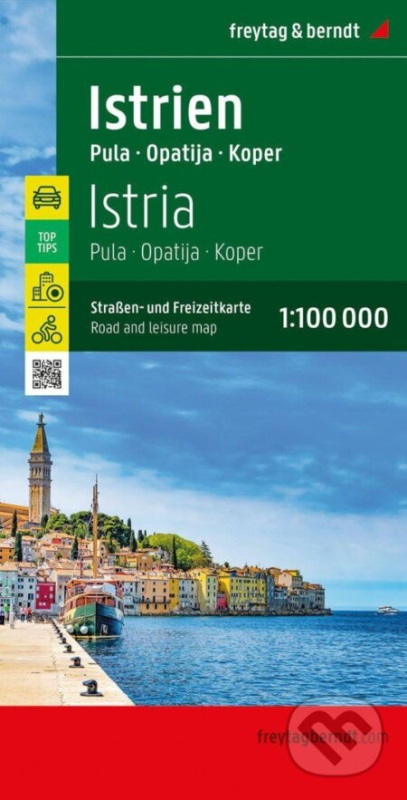Istrie (Istrien) 1:100 000 (automapa + rekreační mapa)