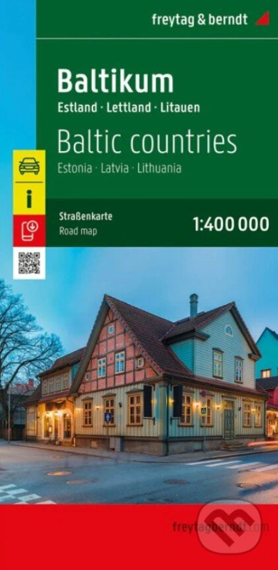 Baltské štáty 1: 400 000 - kniha z kategorie Mapy Evropy