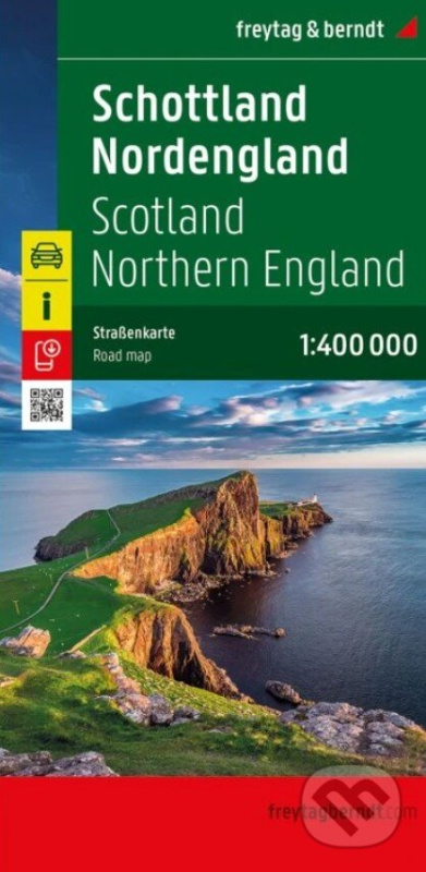 Škótsko, Severné Anglicko 1: 400 000 - kniha z kategorie Mapy Evropy