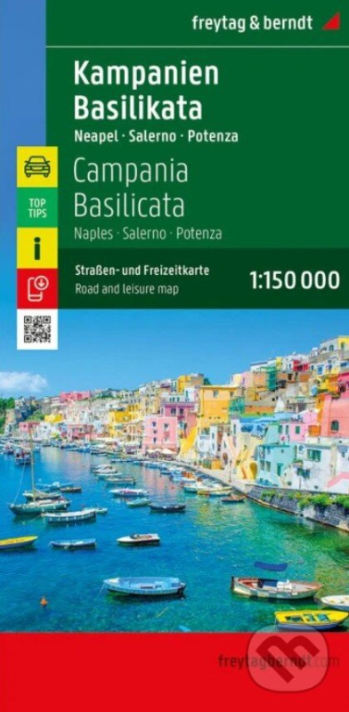 Kampánia – Basilicata 1: 150 000 - kniha z kategorie Mapy Evropy