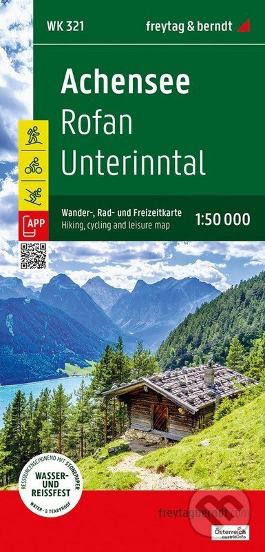 Achensee - Rofan - Unterinntal 1:50 000 / turistická mapa - kniha z kategorie Mapy Európy