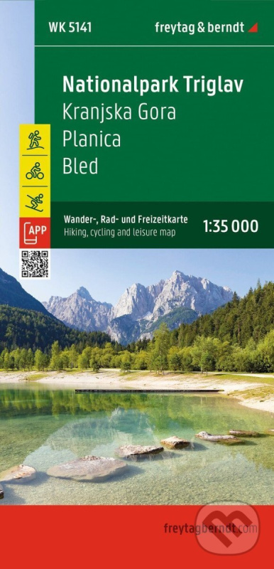 Národní park Triglav 1:35 000 / cykloturistická a volnočasová mapa
