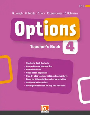 Options 4 Teachers Book Helbling Languages