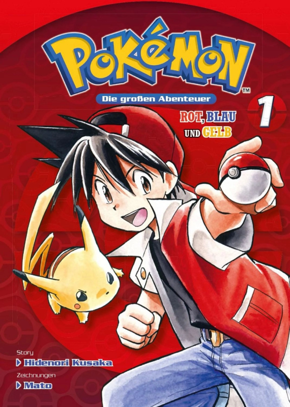 Pokémon – Velká dobrodružství: červená, modrá a žlutá 01 (manga)