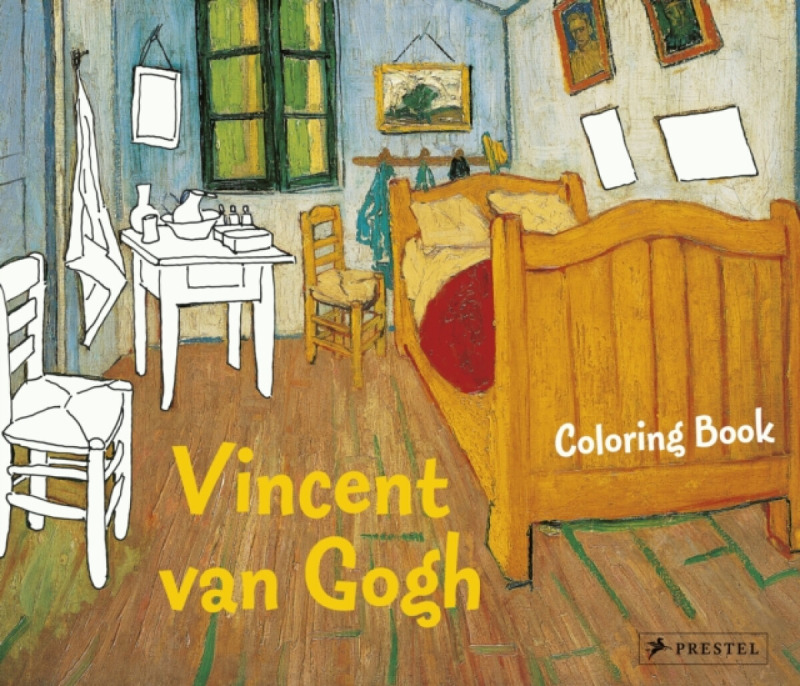 Coloring Book Vincent Van Gogh - Annette Roeder