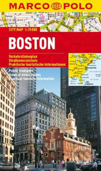 Boston - lamino MD  1:15T - kniha z kategorie Mapy Ameriky