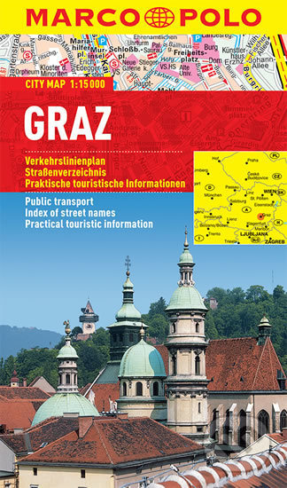 Graz - lamino  MD 1:15T - kniha z kategorie Mapy Evropy
