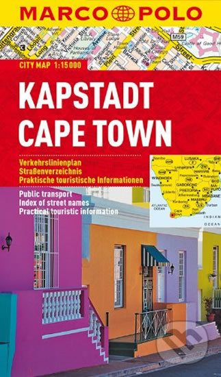 Kapské město - lamino  MD  1:15 - kniha z kategorie Mapy Evropy
