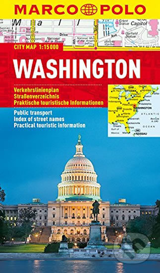 Washington - lamino  MD 1:15T - kniha z kategorie Mapy Ameriky