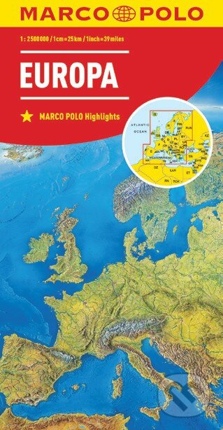 Europe Marco Polo Map MAIRDUMONT GmbH & Co. KG