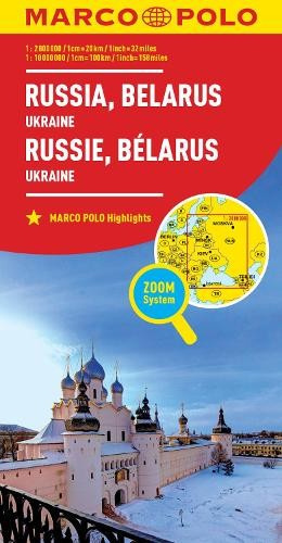 Россия, Беларусь / Russland, Weissrussland (Україна / Ukraine (mierka hlavnej mapy: 1:2 000 000))