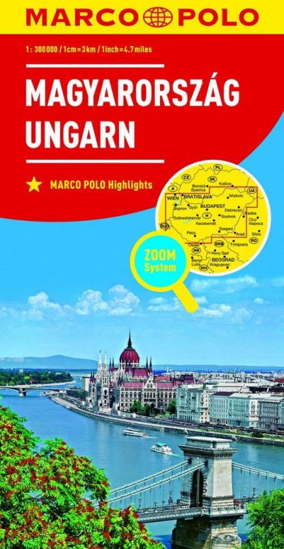 Magyarország / Ungarn (mierka hlavnej mapy: 1:300 000) - kniha z kategorie Mapy