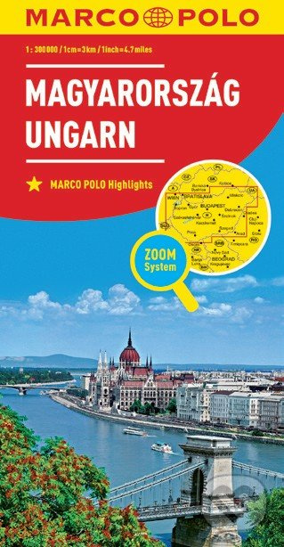 Magyarország / Ungarn (mierka hlavnej mapy: 1:300 000) - kniha z kategorie Mapy