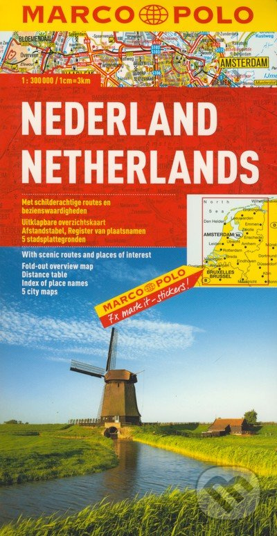 Nederland/Netherlands (1:300 000) - kniha z kategorie Mapy