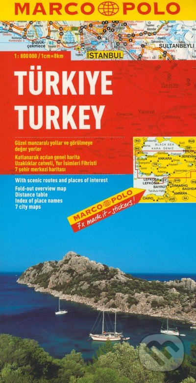 Türkiye/Turkey (1:800 000) - kniha z kategorie Mapy a cestování