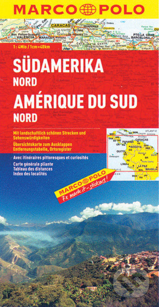 Südamerika 1:4 000 000