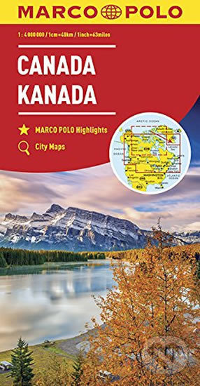 Kanada 1:4M/mapa(ZoomSystem)MD