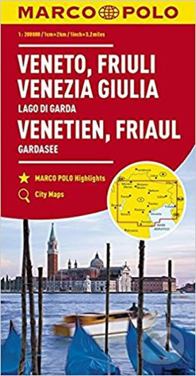 Itálie č. 4 - Veneto, Friaul  1:200T  MD