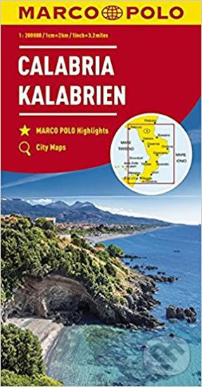 Itálie č. 13 - Kalabrien 1:200T    MD