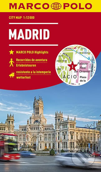 Madrid - lamino MD 1:12 T - kniha z kategorie Mapy Evropy