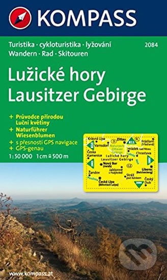 Lužické hory /  Lausitzer Gebirge (WK 2084, 1:50.000)