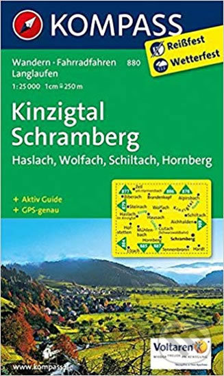 Kinzigtal, Schramberg 1:25T - kniha z kategorie Mapy