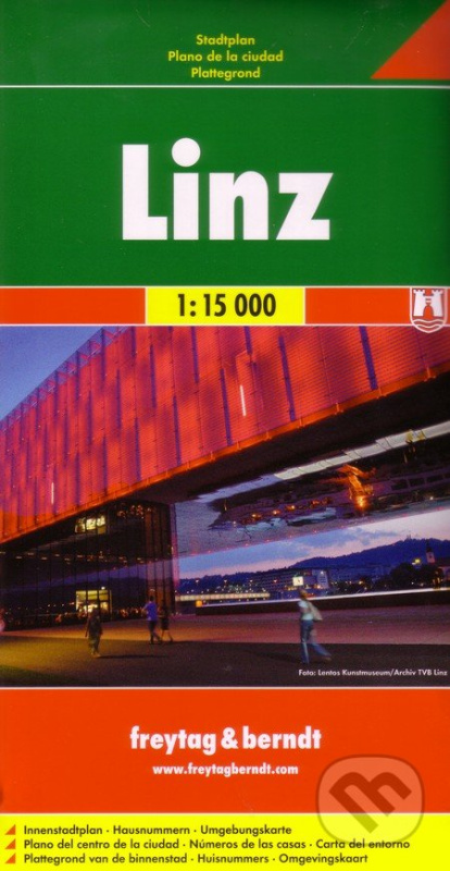 Linz 1:15 000 (Mapa mesta)